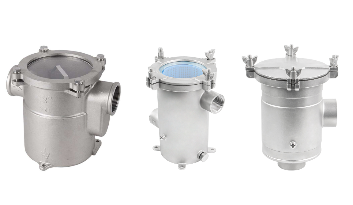 নৌকাগুলির জন্য সমুদ্রের জল স্ট্রেনার