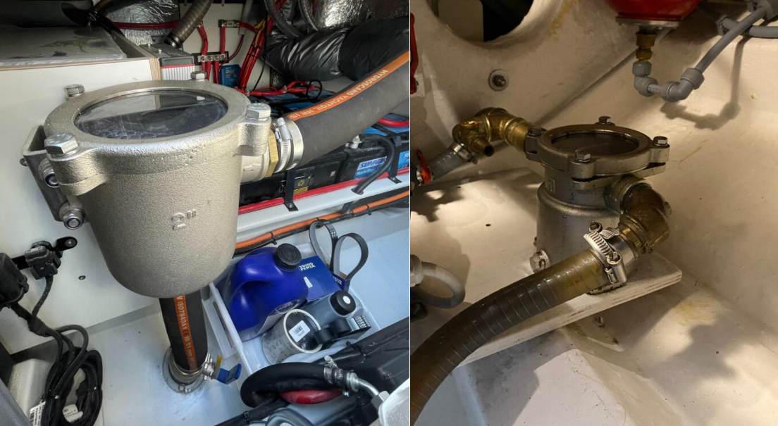 অ্যান্ডি মেরিন 316L স্টেইনলেস স্টিল সমুদ্রের জল ফিল্টার