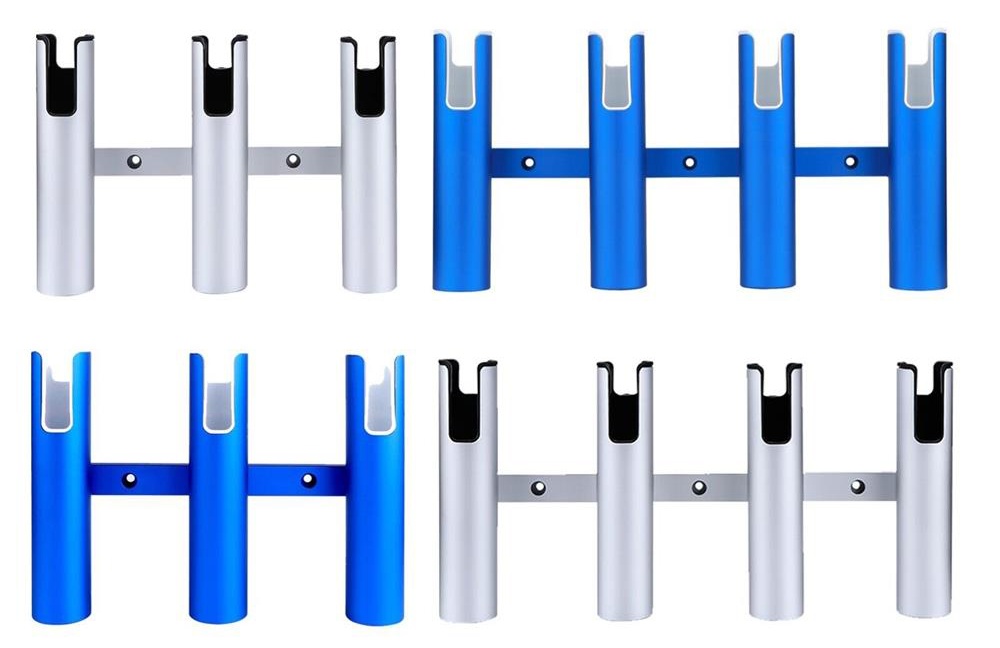 সুপিরিয়র অ্যালুমিনিয়াম অ্যালয় মেরিন 4 টিউব রড হোল্ডার