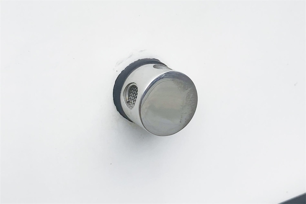 316 স্টেইনলেস স্টীল 90 ডিগ্রী ট্যাংক ভেন্ট